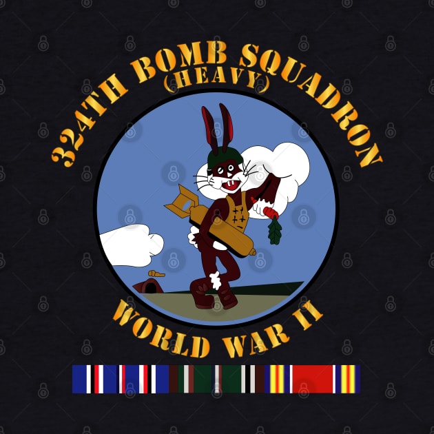 324th Bomb Squadron - WWII w EU SVC by twix123844